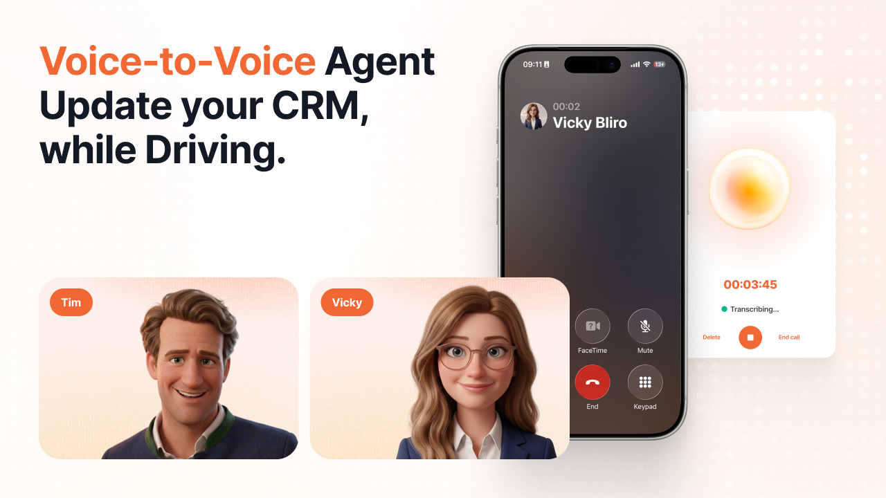 Update your CRM by Voice